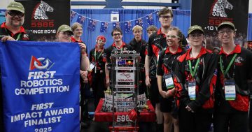 Wollongong robotics champs receive new honour