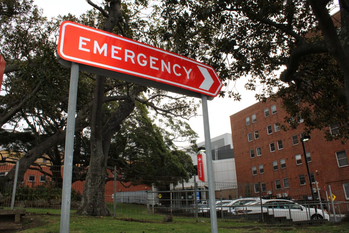 Wollongong's emergency department has seen a surge in arrivals by ambulance.