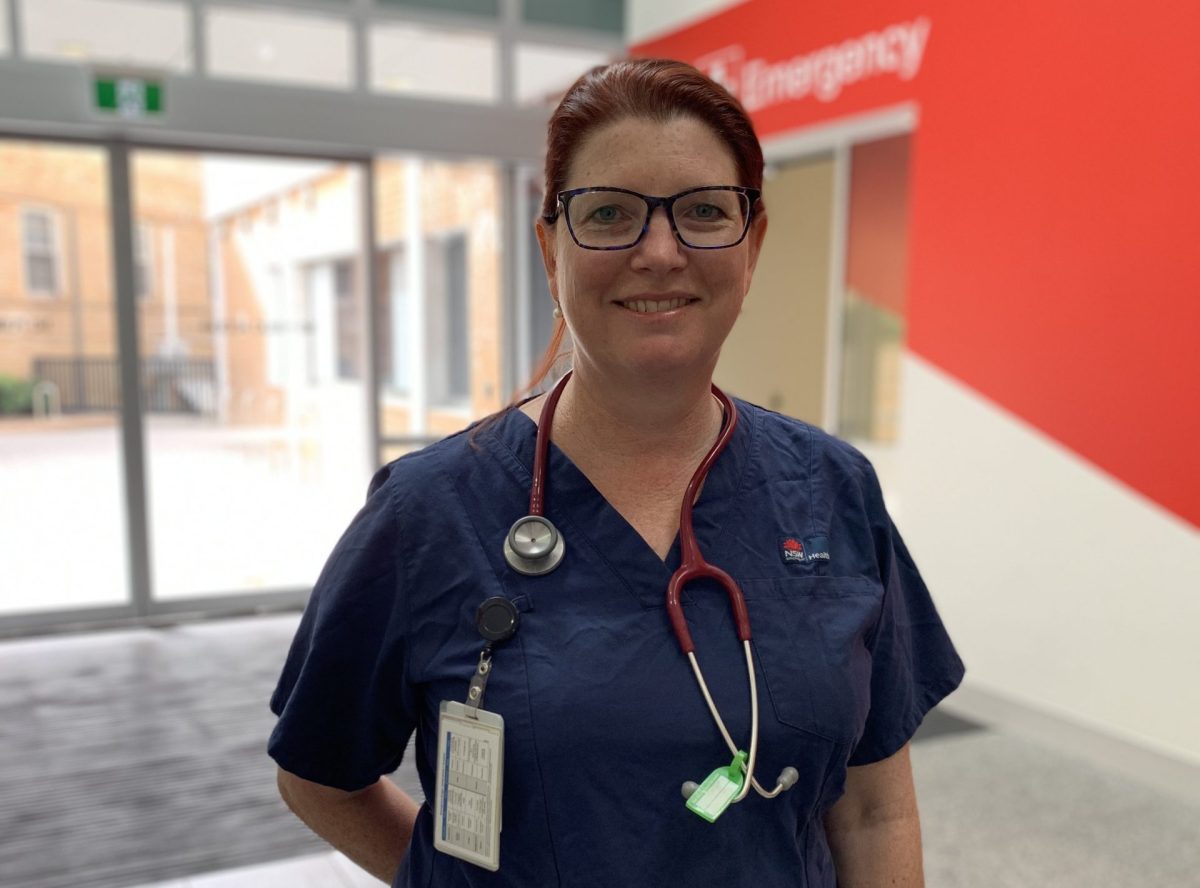 Professor Kate Curtis in the emergency department