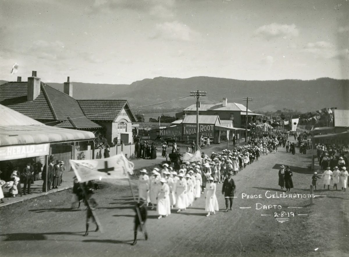 peace march from 1919