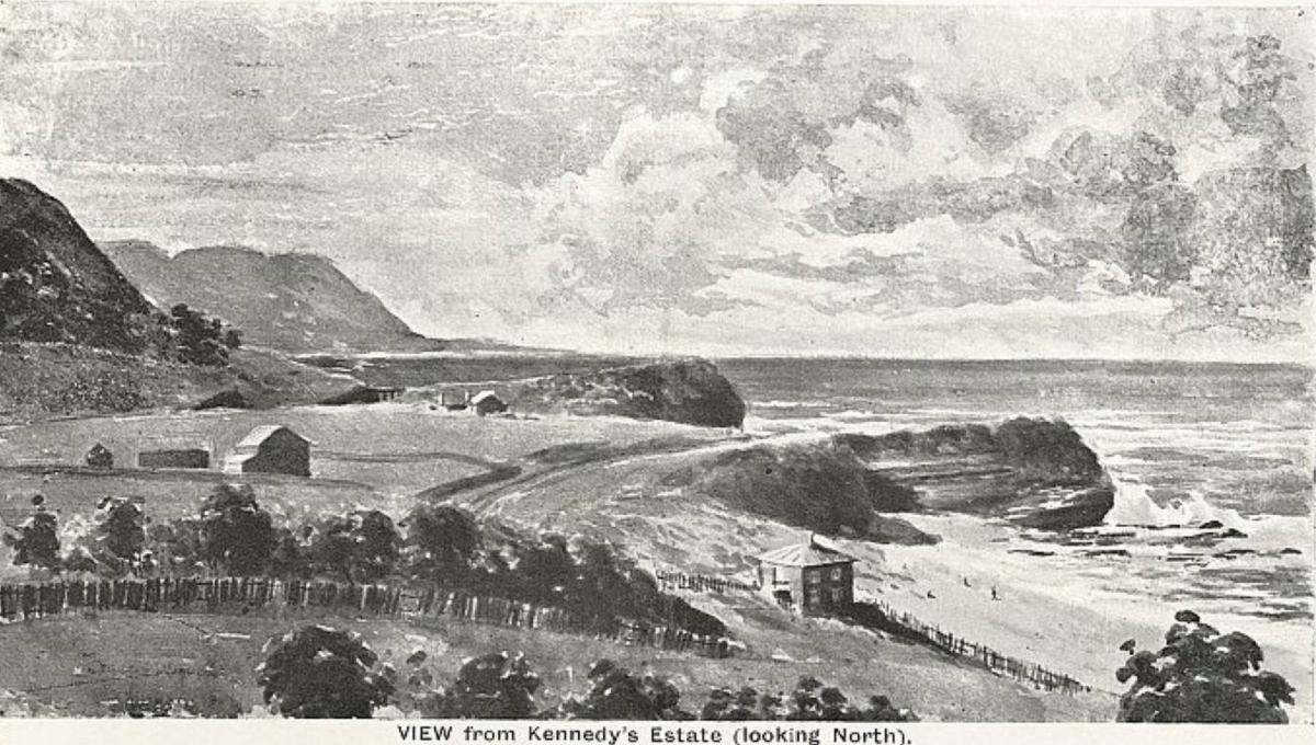 Historic pic of Austinmer land.