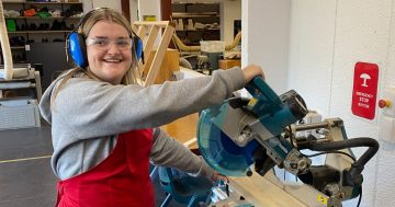 Foundations laid for Dapto High teen aspiring to start her own construction firm