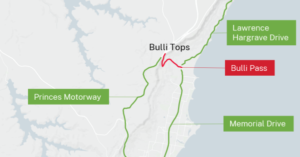 Bulli Pass to close for night maintenance work
