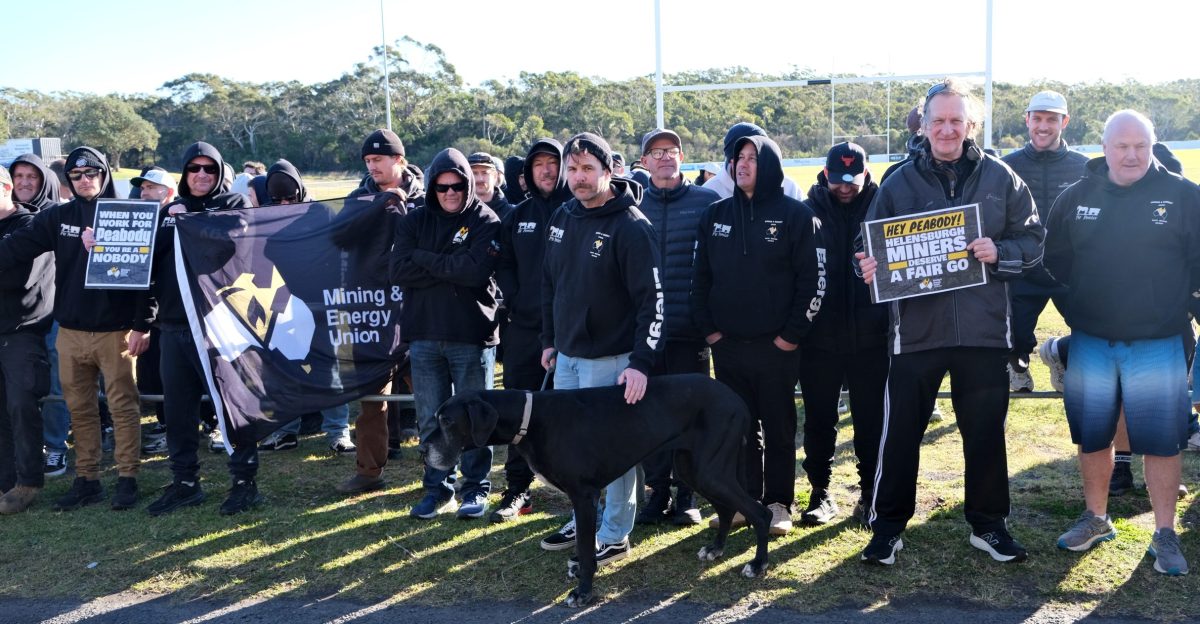 MEU Helensburgh miners 
