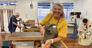 Angela's carving out a new hobby while discovering creativity in retirement