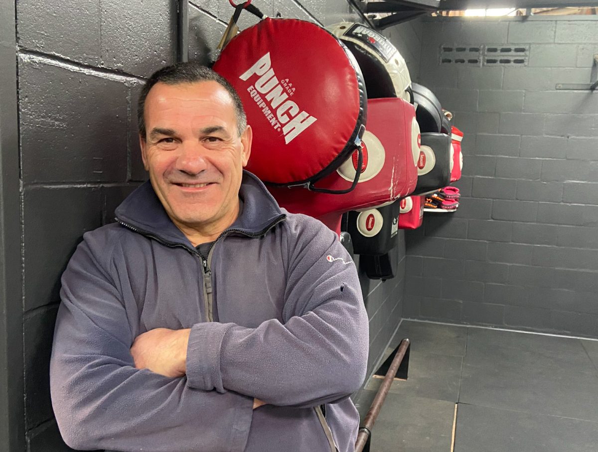 Vito Gaudiosi at Crocker's Boxing Gym