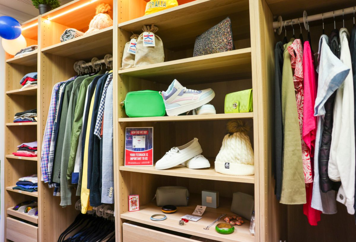 Inside Keith's Closet Shellharbour Hospital