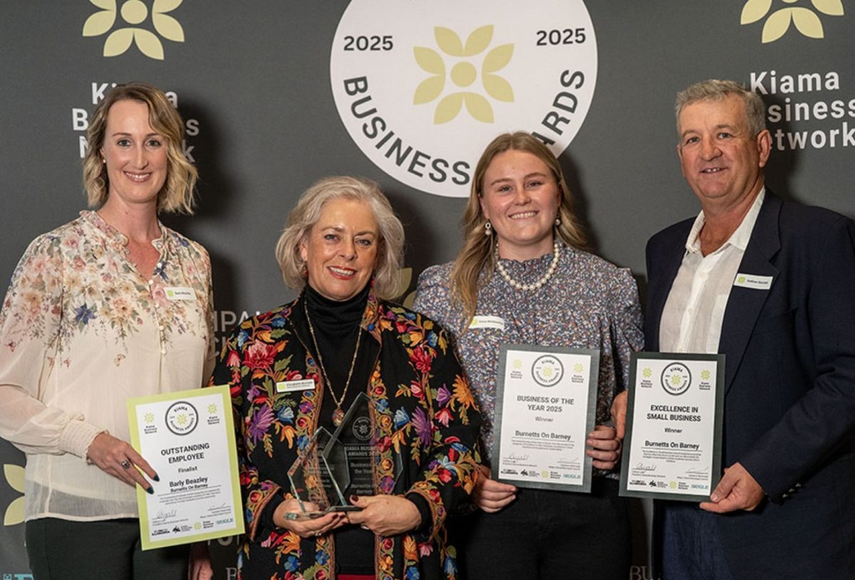 Kiama Business Award winners