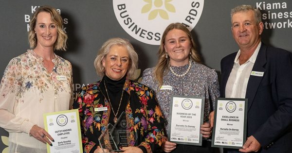 Burnetts on Barney takes home top honour at inaugural Kiama Business Awards