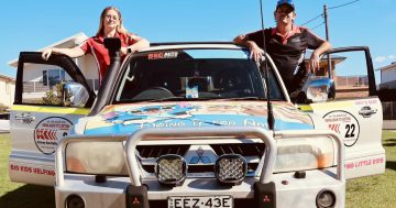 Chelsea’s Stitch-themed rally car drives hope for kidney kids in memory of friend