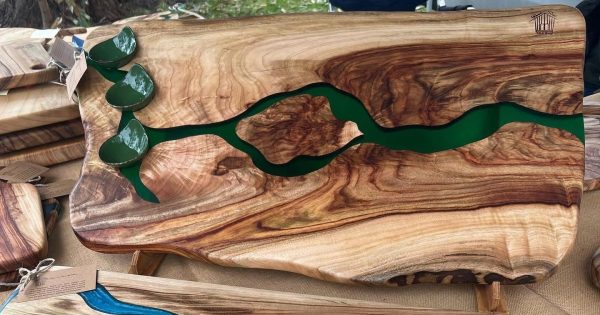 How Woodshed Slab is transforming invasive trees into stunning kitchen boards