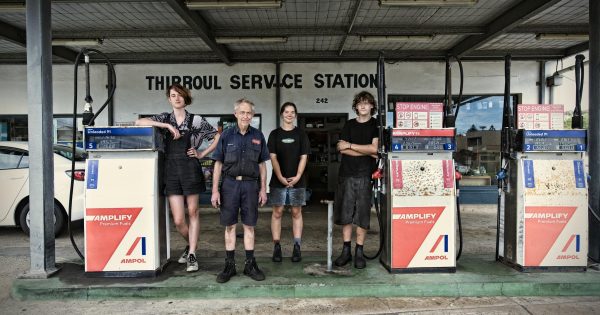 Thirroul Service Station crew stars in national exhibition at Customs House