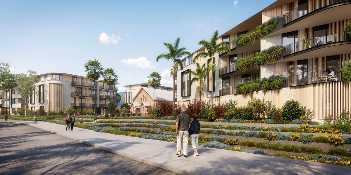 Artist's impression of Woonona Place
