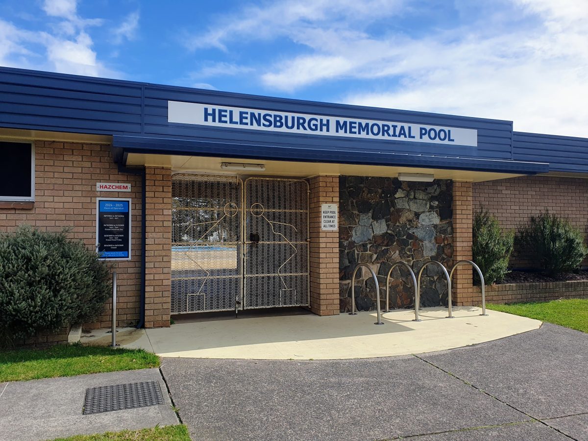 Residents can once again dive into Helensburgh Memorial Pool.