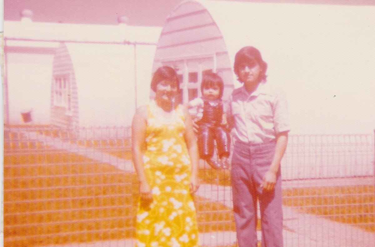 Old photo of Chilean family