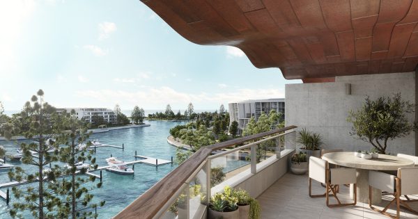 Shell Cove’s skyline grows as Vela Apartments celebrates topping out ceremony