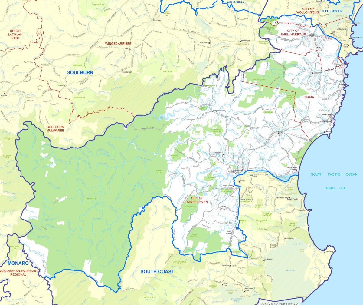 Kiama electorate map