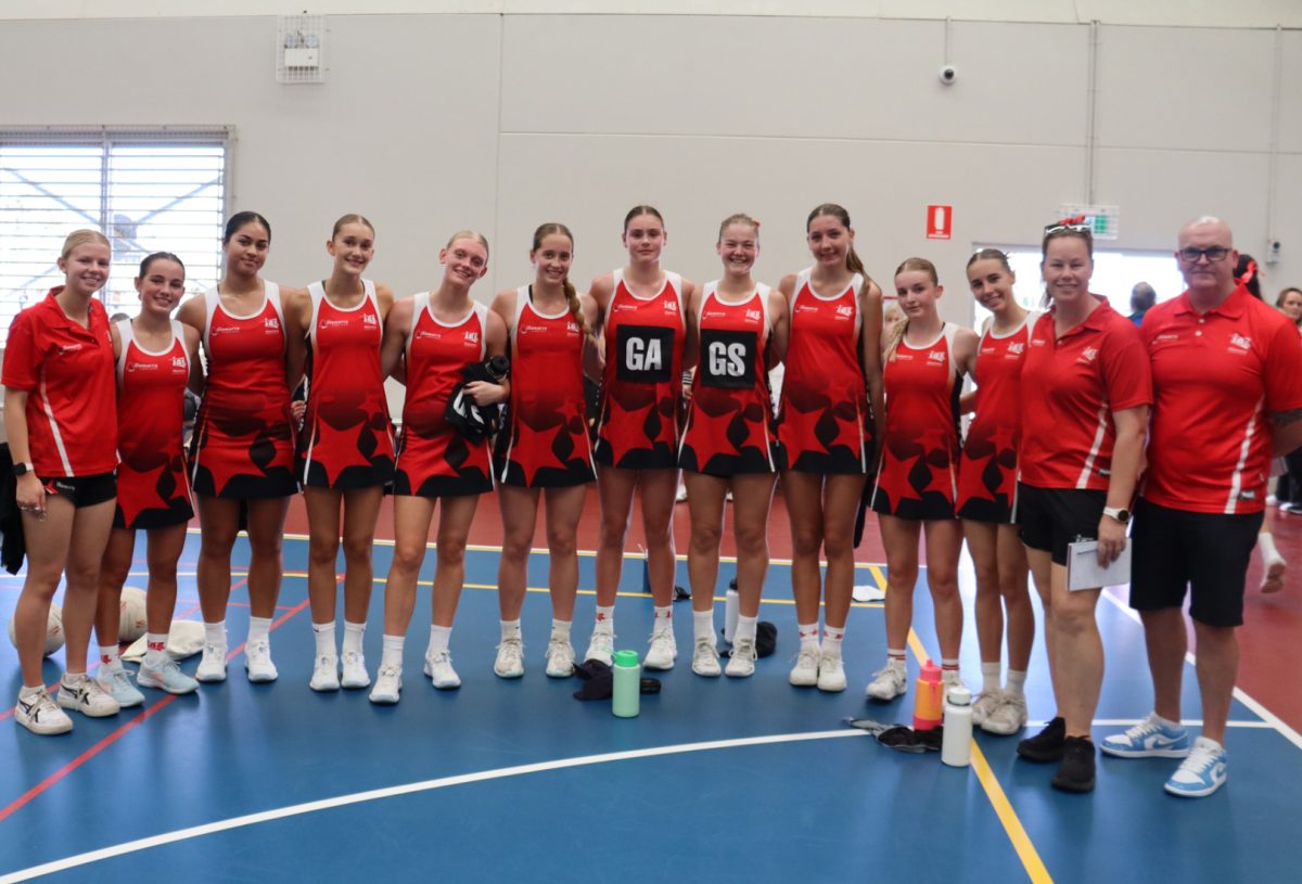 Illawarra Academy of Sport netballers