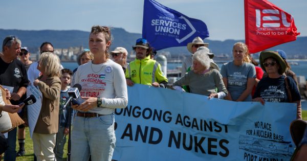 Illawarra coalition calls for Port Kembla to be kept free of nuclear submarines