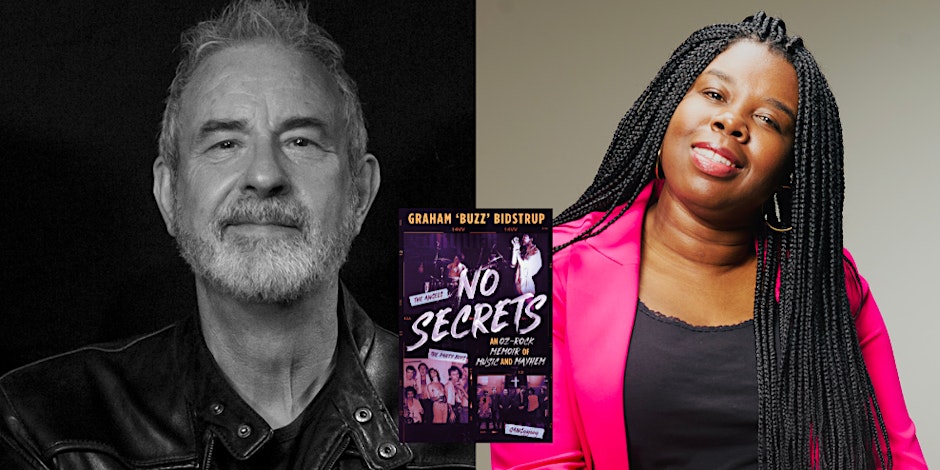 Author Talk with Graham 'Buzz' Bidstrup in conversation with Mawunyo Gbogbo at Thirroul Library
