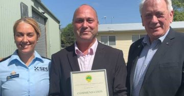 Darren Malone receives prestigious emergency services award
