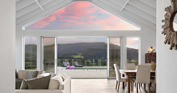 A rural masterpiece with cinematic scale and valley views to match