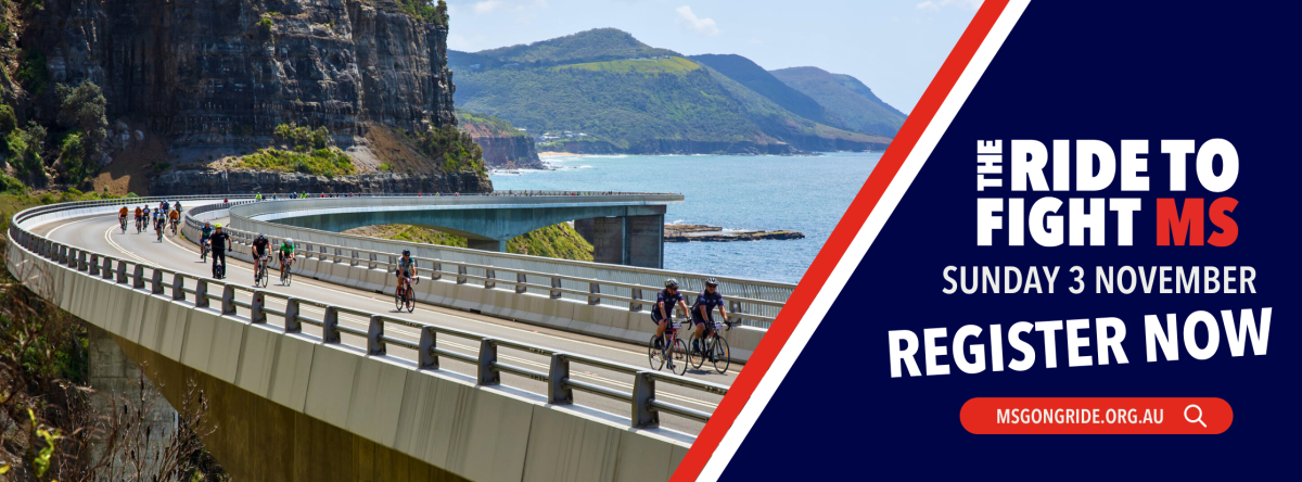 Banner for MS Gong Ride