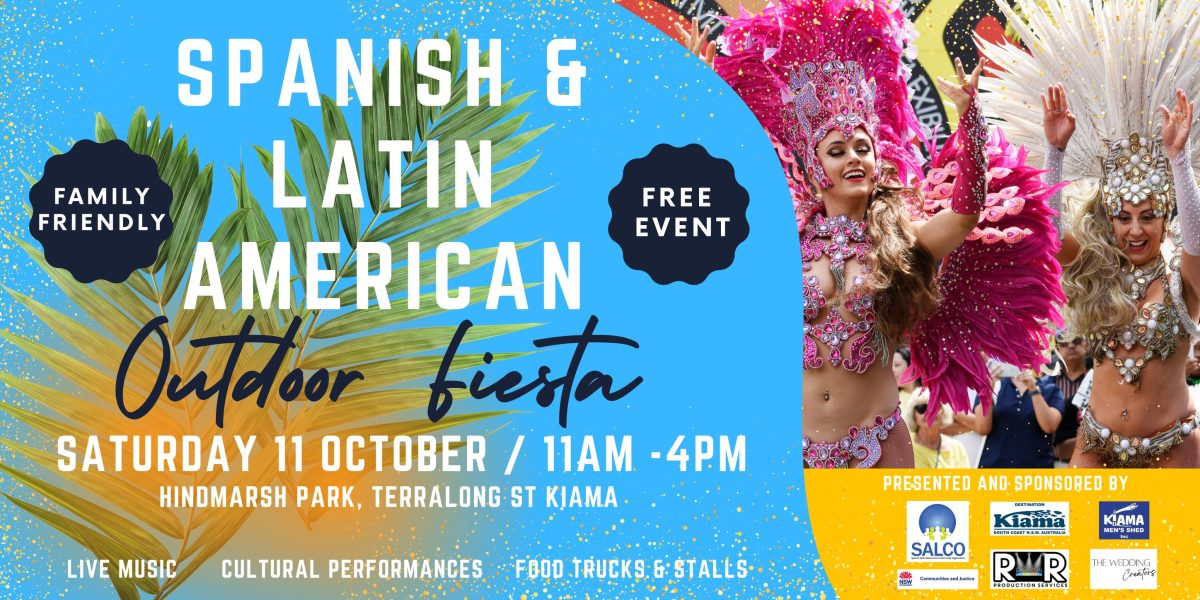 Banner for Spanish and Latin America fiesta