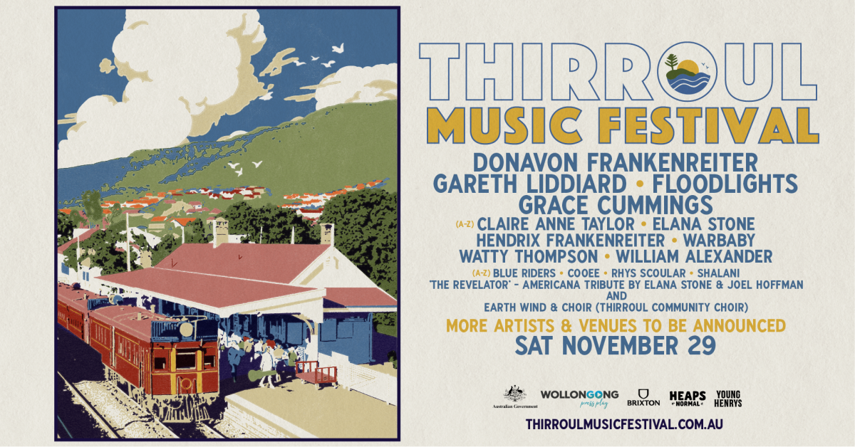 Thirroul Music Festival event poster