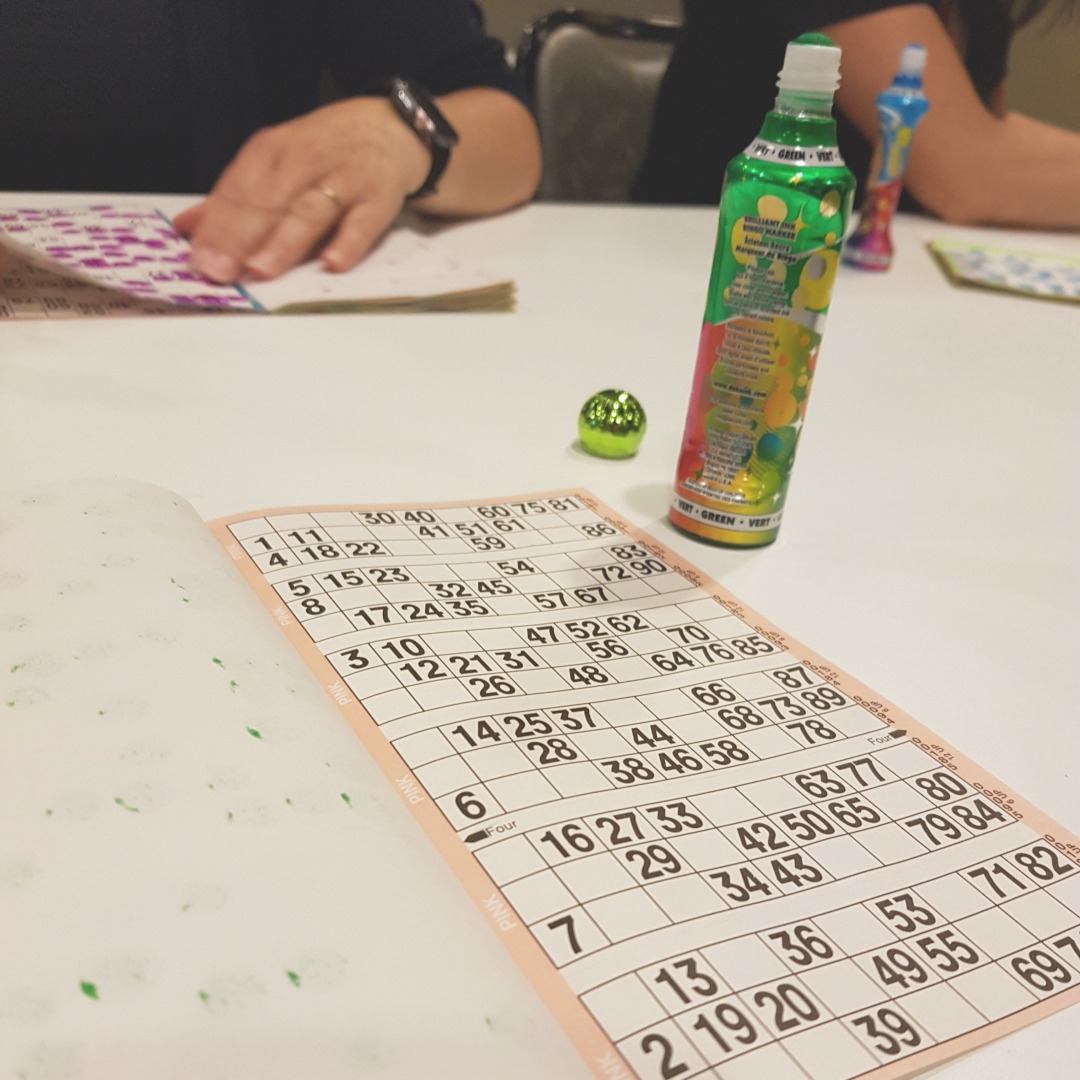 bingo card Shellharbour