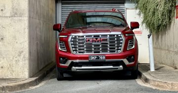 How does a mega slab of Americana work in the city?