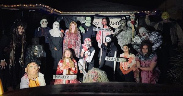 They're creepy and they're kooky ... meet the family behind Smith's Halloween Maze