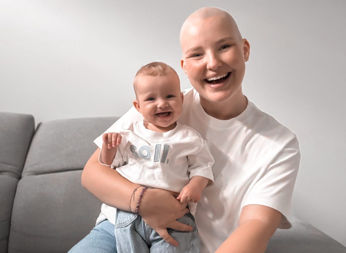 Lies Van Oyen and her daughter.