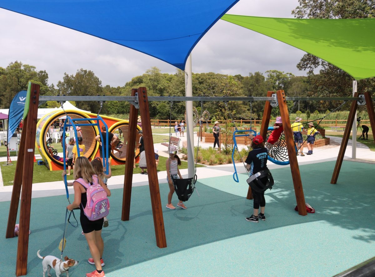Wollongong's Stuart Park All Ages All Abilities playground is an all-round winner.