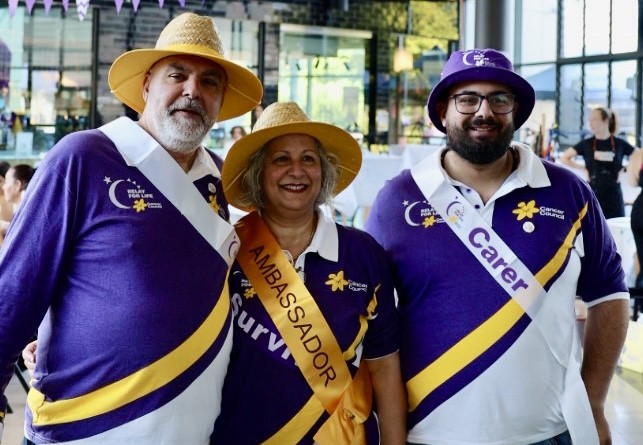 George, Norma and Jonathon Saba are helping the Cancer Council continue its vital work, while embracing a strong community