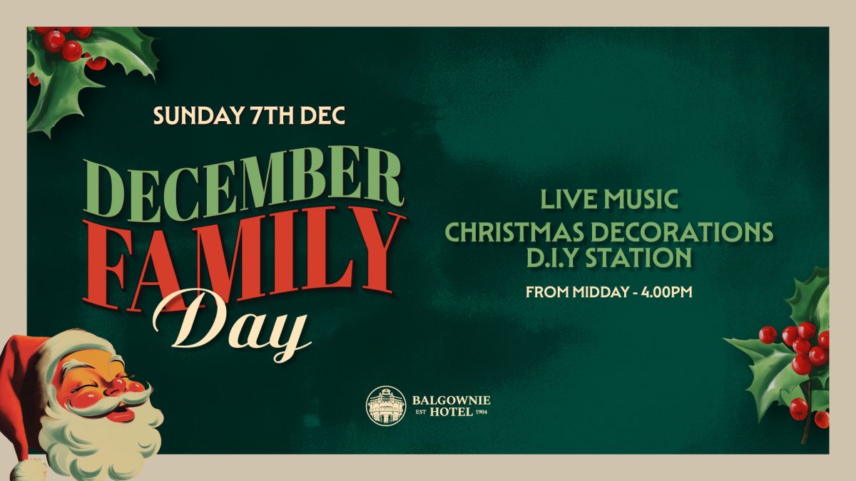 Banner for family fun day