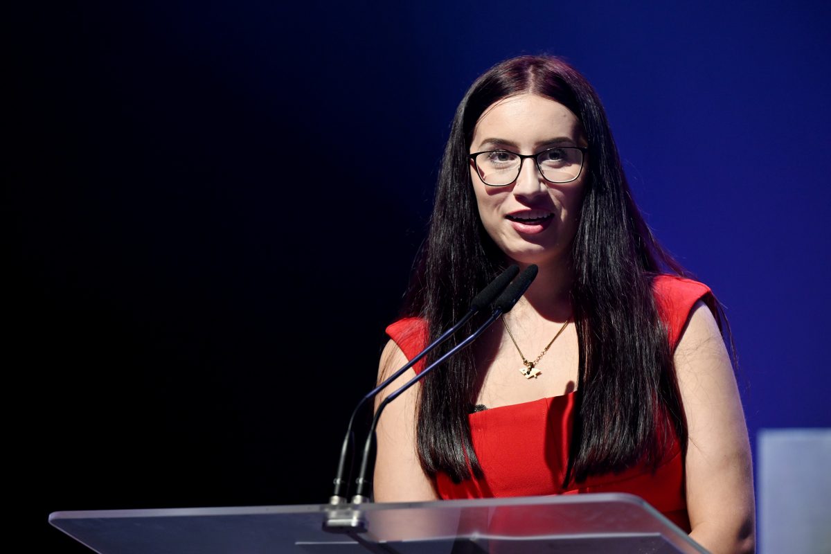 Maggie Khan at IWD Lunch in March 2025