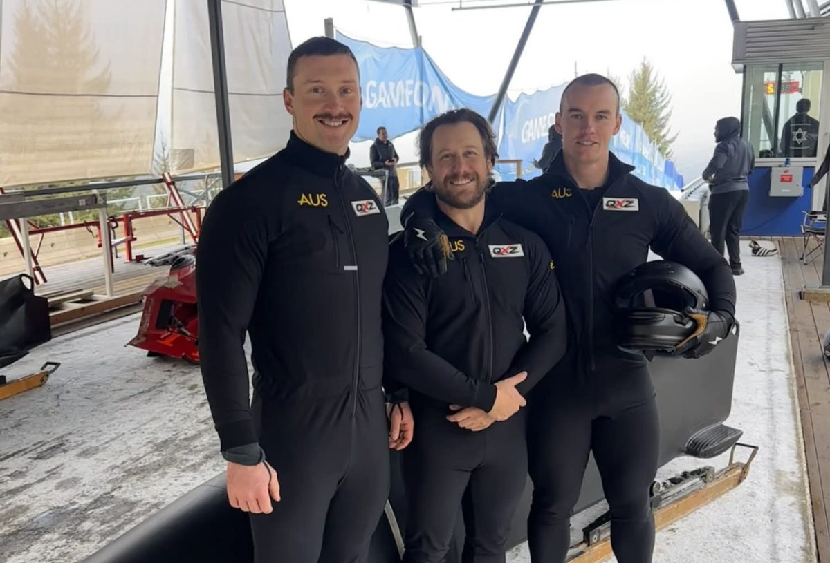 Wollongong bobsled Adam Rhys Ben