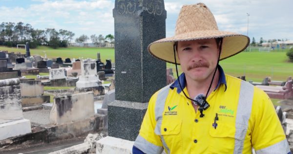 Why Wollongong’s headstones are getting a monumental check-up