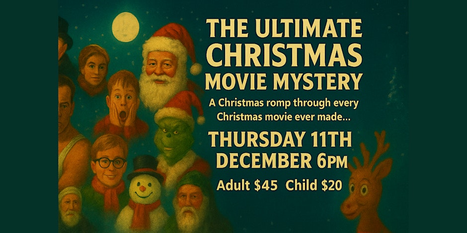 Banner for movie event