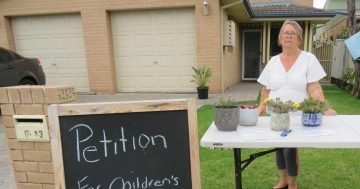 Warilla nan's fight for paediatric unit at new Shellharbour Hospital