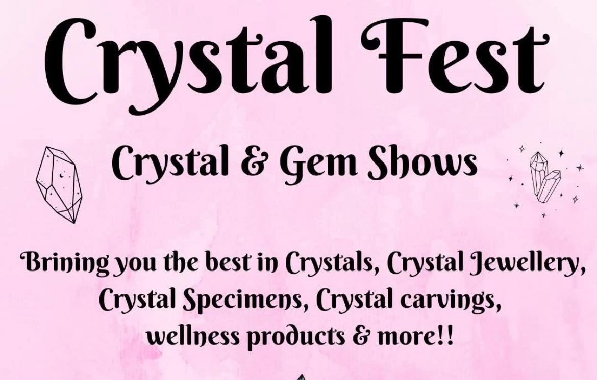 Banner for crystal festival