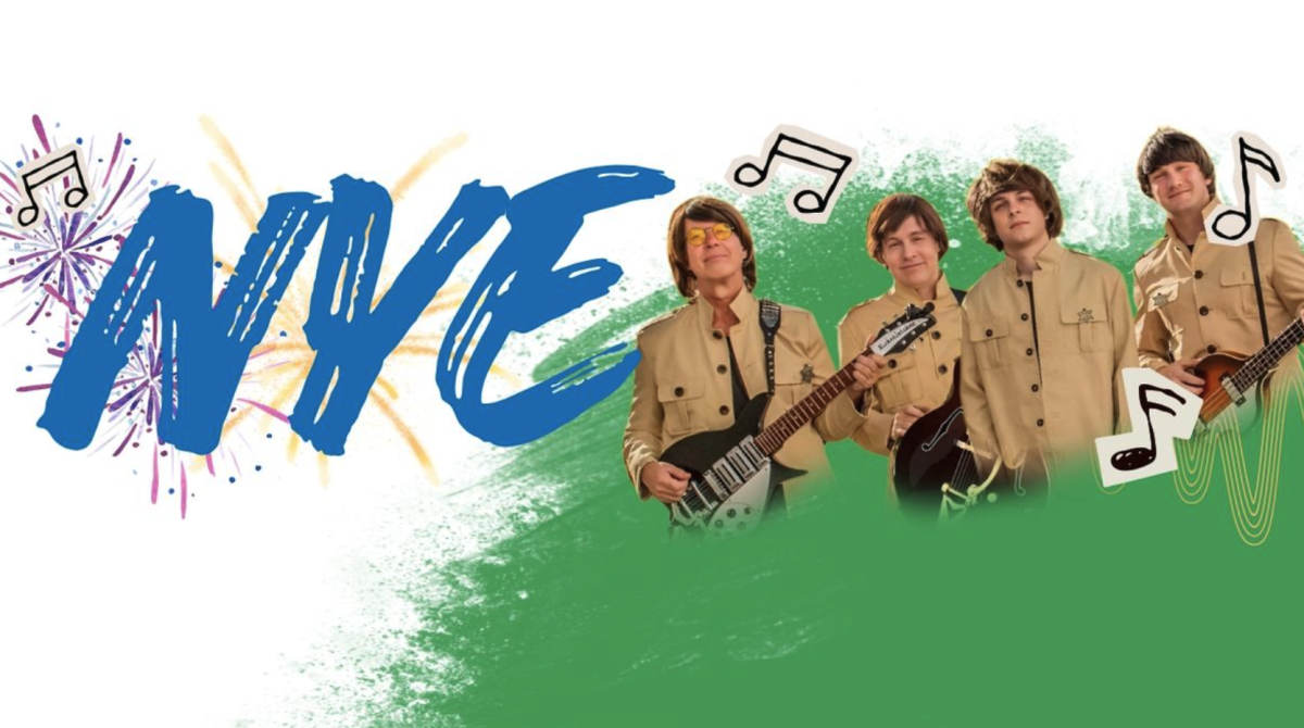 Banner for NYE celebration