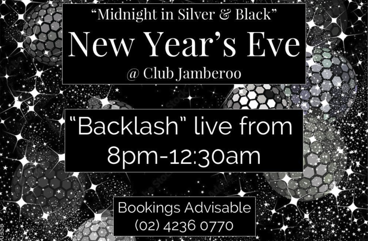 Banner for NYE bash