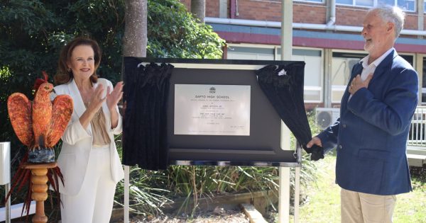 Popular former principal will forever be a part of Dapto High School