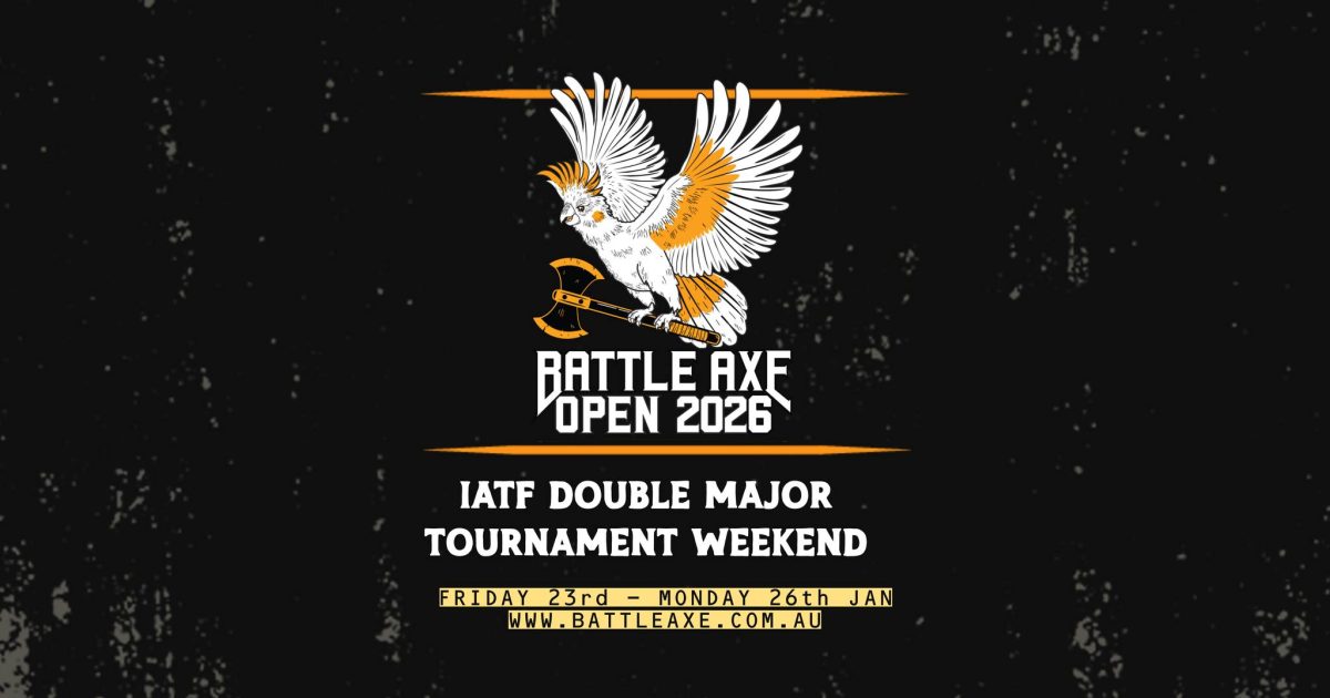 Banner for Battle Axe Throwing event