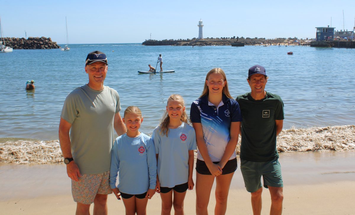 James Boland, Sophie Boland, Olivia Boland, Tessa Murphy and Rob Battocchio