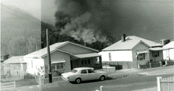WATCH: Vintage footage shows frightening sight of 1968 escarpment fires threatening Thirroul