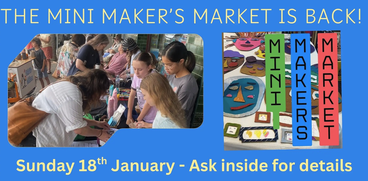 Banner for kids' makers marker