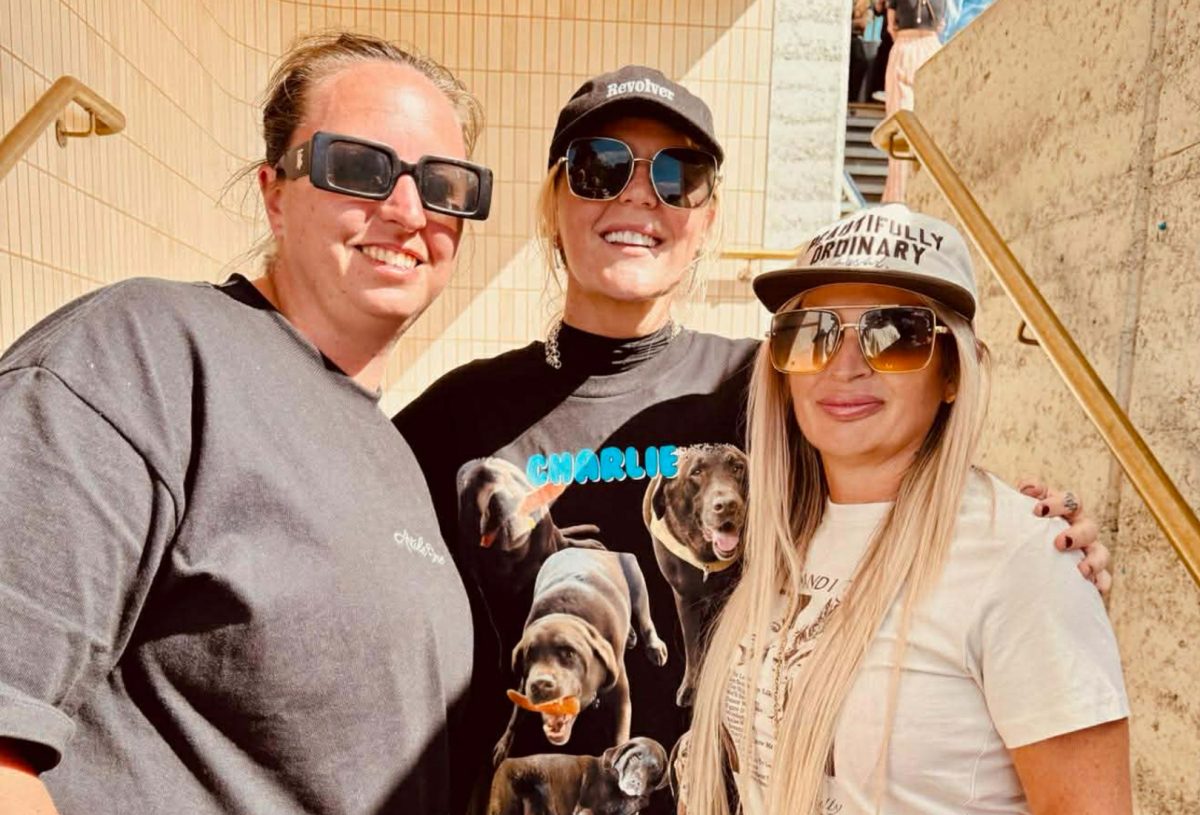 Catching up with Tones and I again in Sorrento in Victoria.